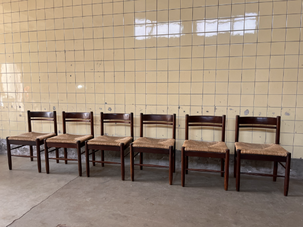 Set of Six Dining Chairs