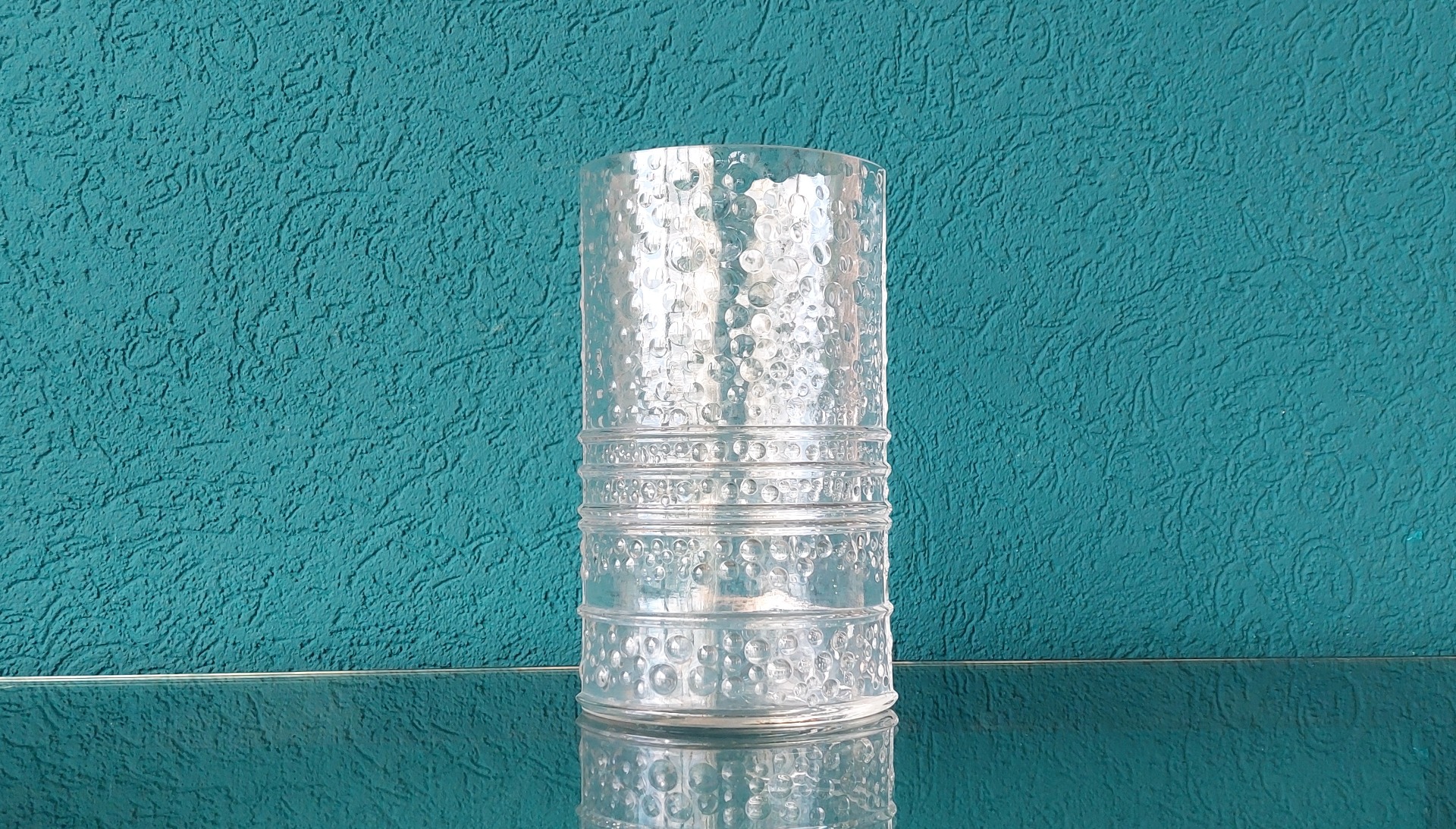 Vintage Structure Collection Glass Vase