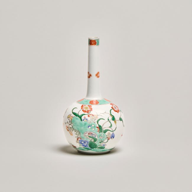 Famille Verte Bottle Vase