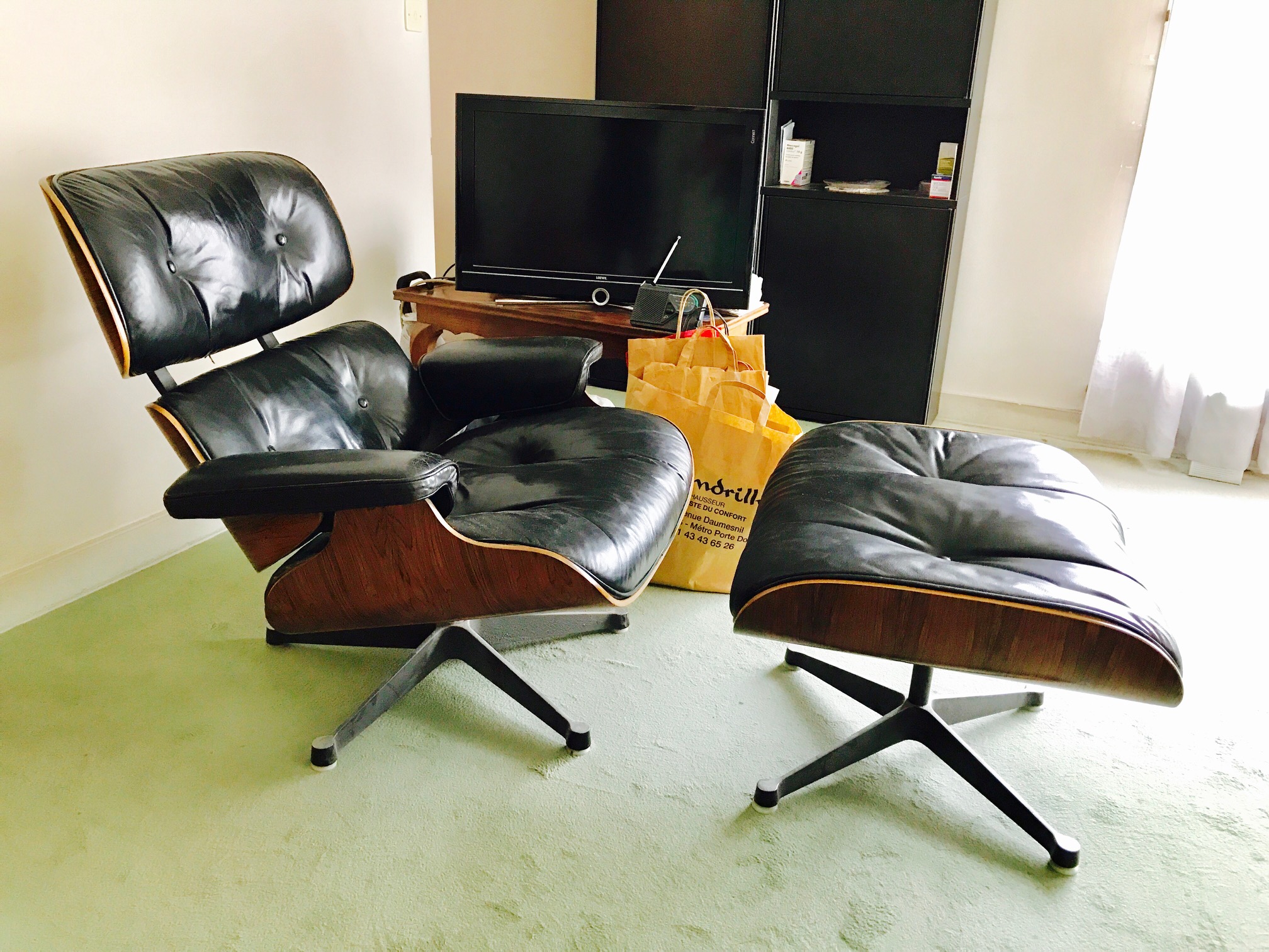 Charles Eames Lounge Chair and Ottoman