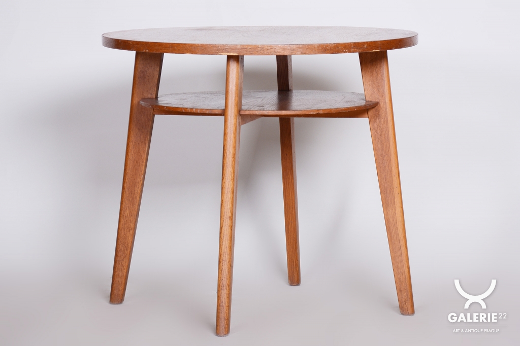 Mid-Century Oak Side Table