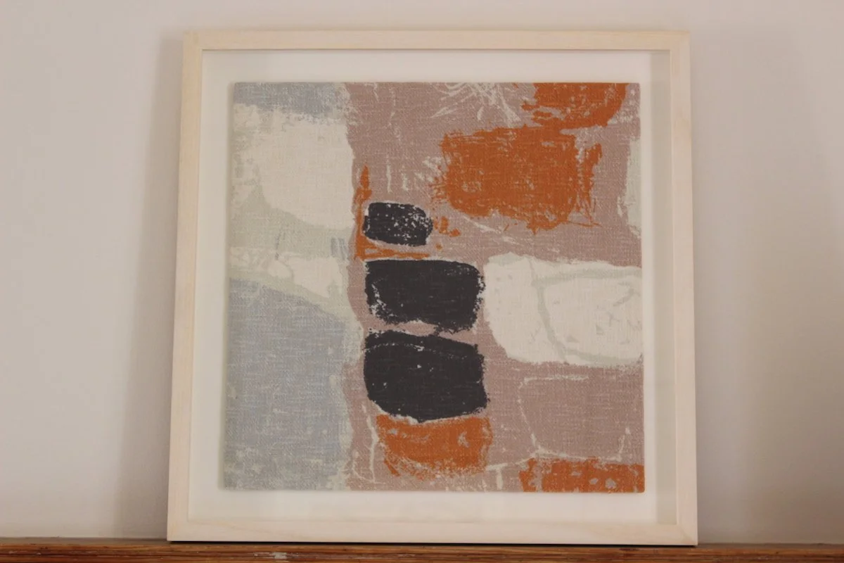 Skara Brae textile panel by William Scott