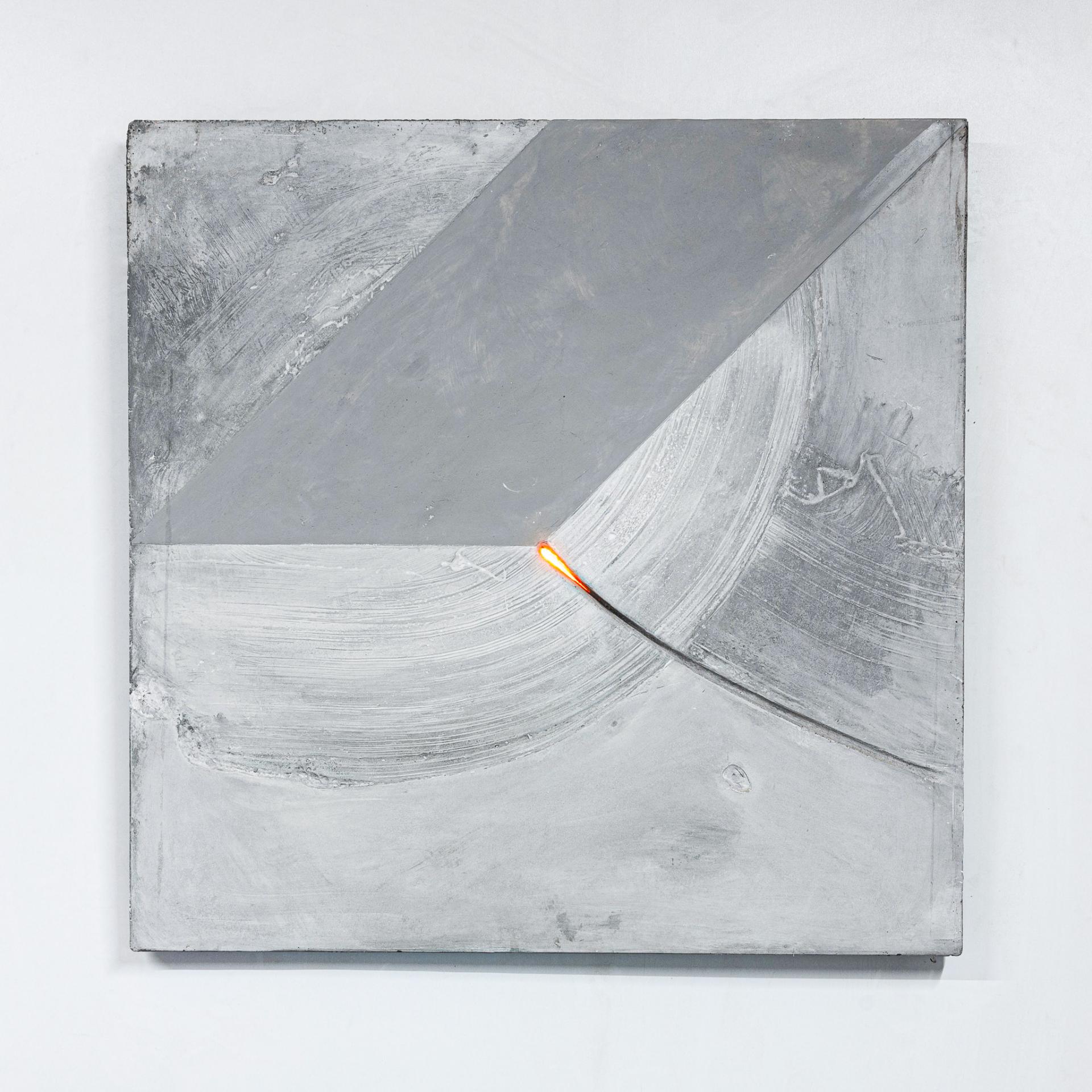 'Modulation' Concrete Relief Sculpture #11