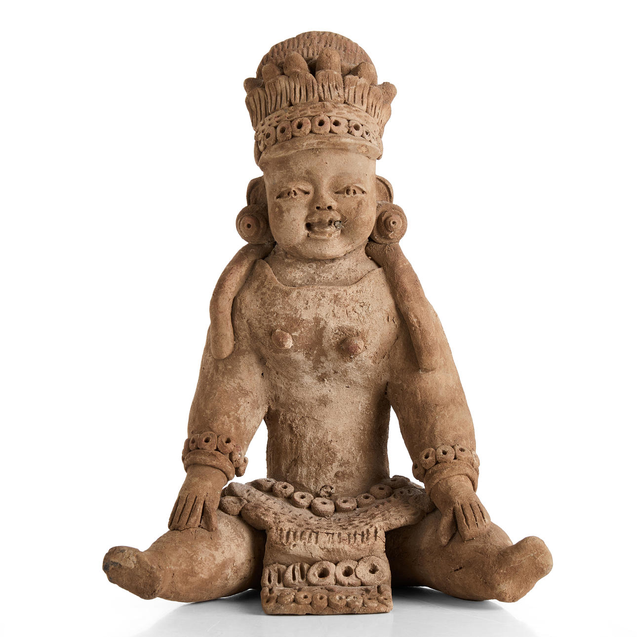 Seated Sculpture after Maya Culture