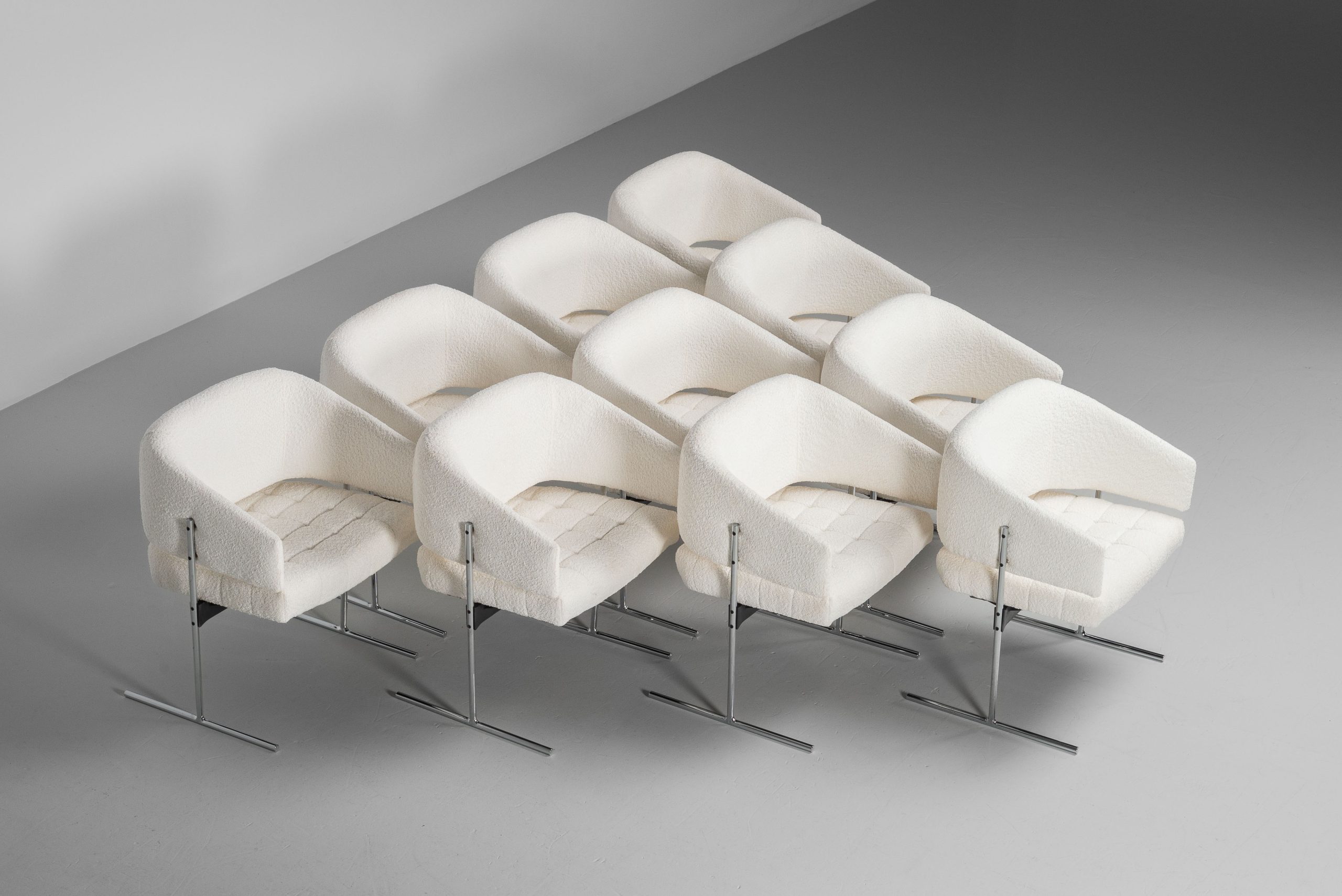 Jorge Zalszupin Senior Armchair Set of 10