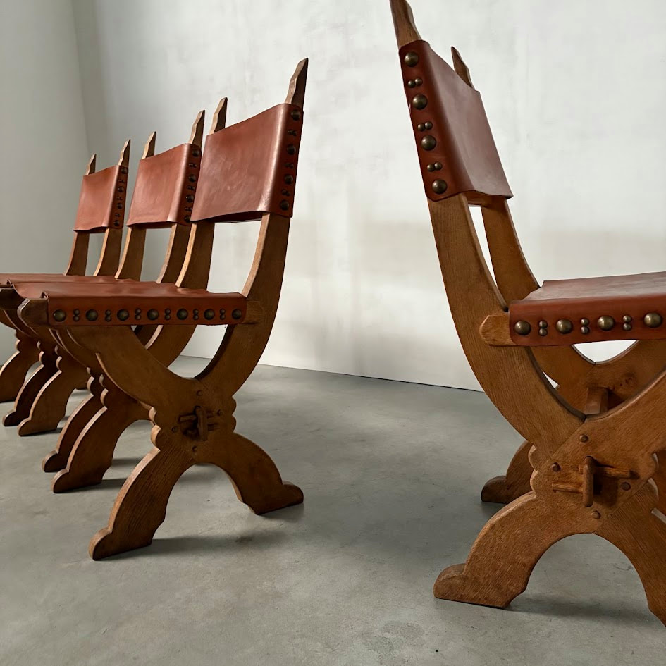 Set of 4 Bram Sprij Dining Chairs
