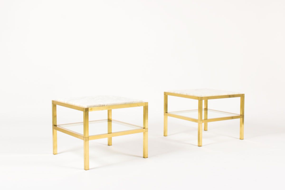 Set of 2 Square Coffee Tables