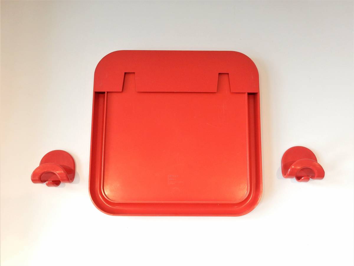 'Gioela' Mirror with Hooks by Castiglioni