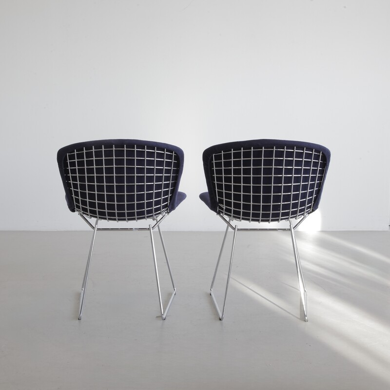 Pair of Bertoia 420 Side Chairs