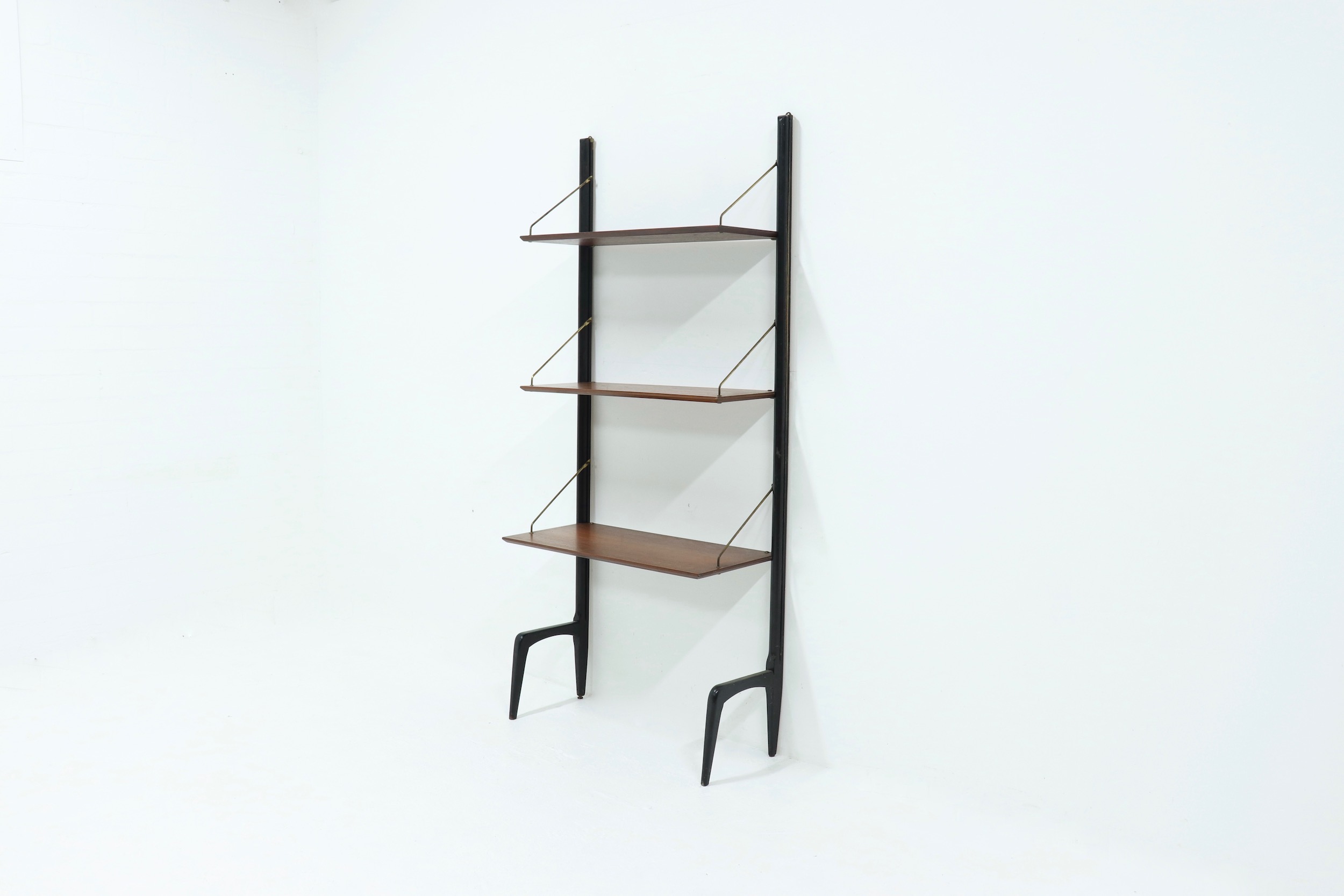 Teak Wall Unit by Louis van Teeffelen