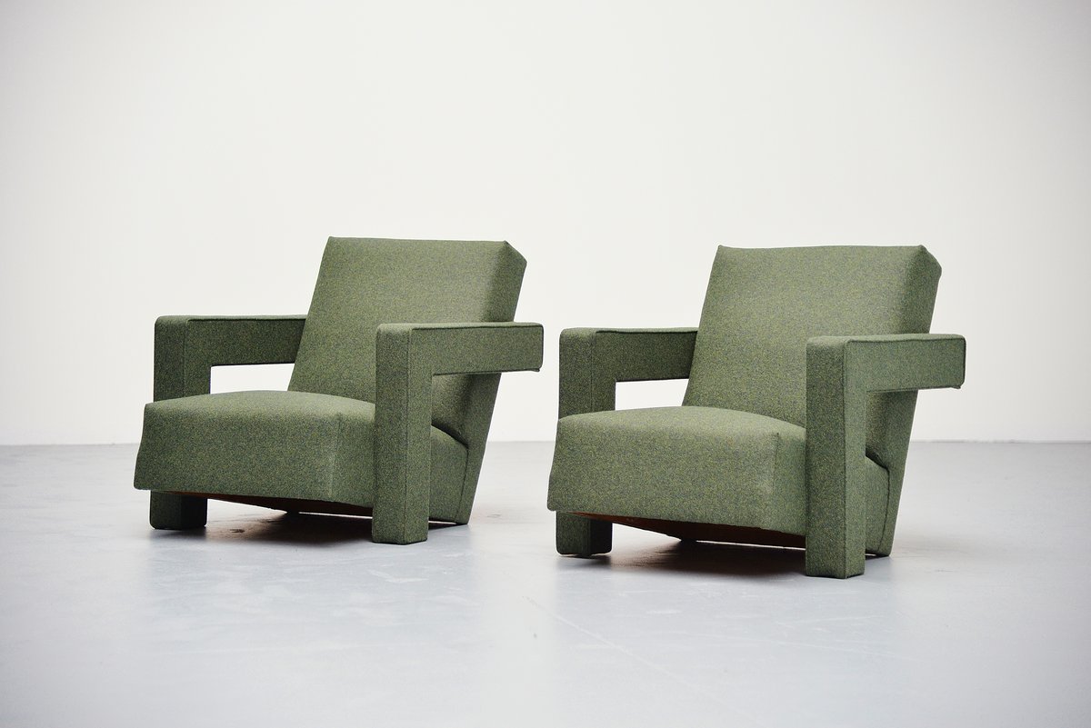 Gerrit Thomas Rietveld Utrecht Chair