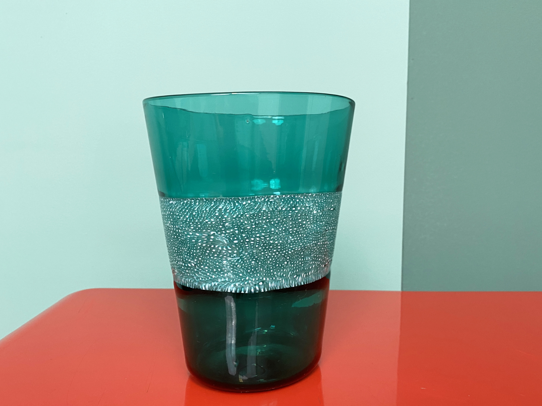 Murano Fascia Murrine Incalmo Vase
