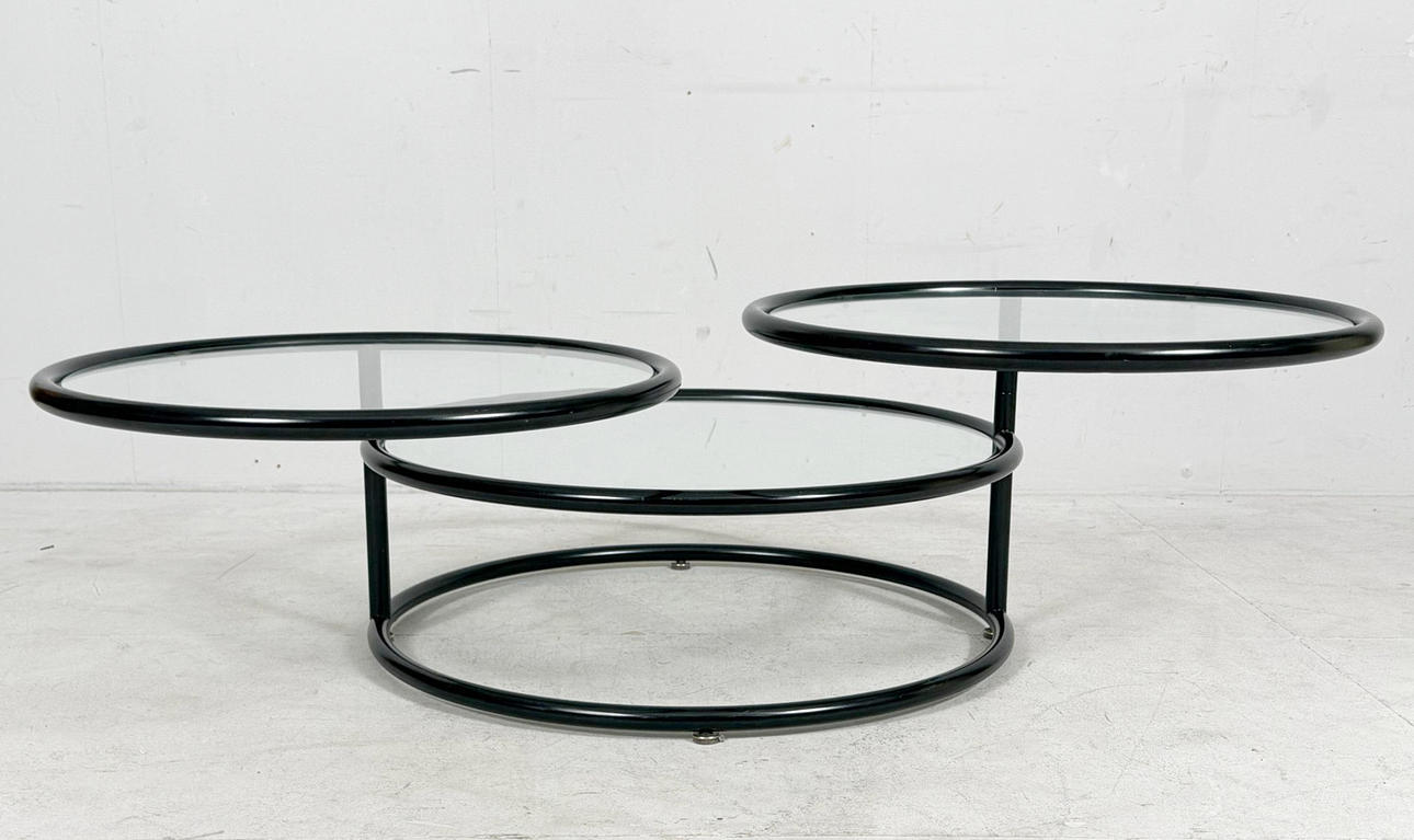 Metal and Glass Side Table/Coffee Table