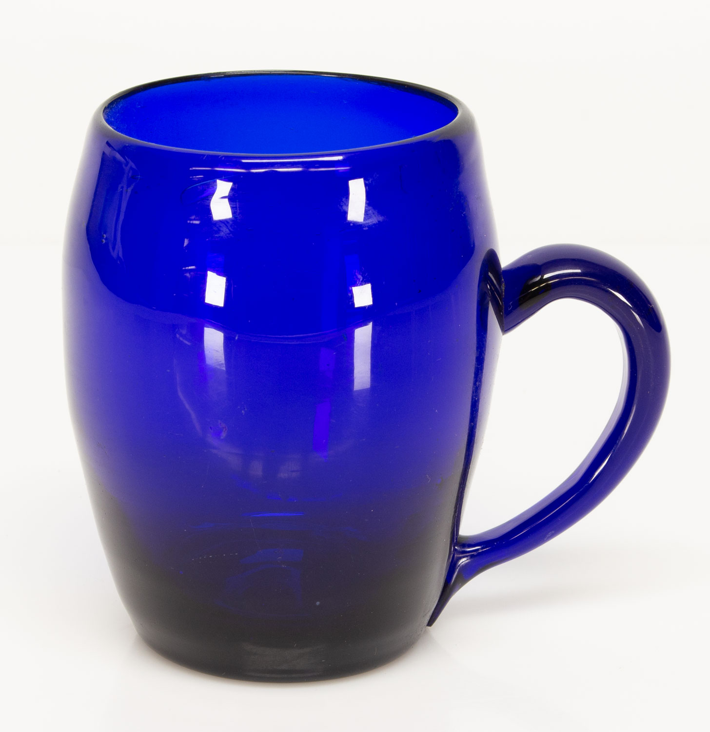 Biedermeier Blue Glass Beaker
