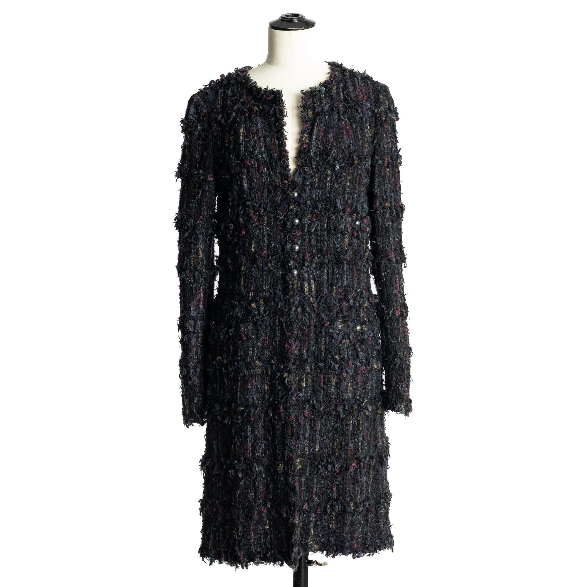 Multicoloured Bouclé Jacket