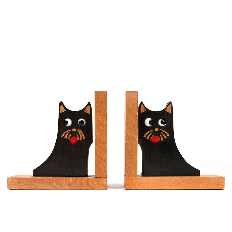 Set of 2 Vintage Dog Bookends