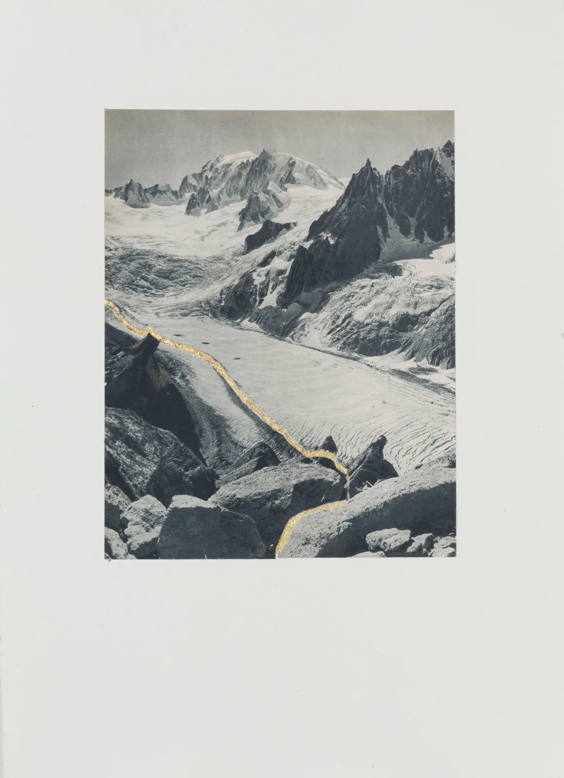 La dent du requin Vintage Photograph