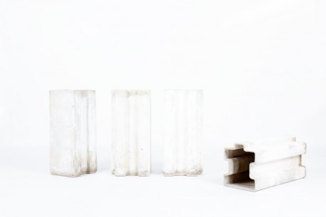Willy Guhl Puzzle Planters, Eternit Edition