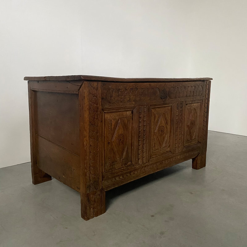 18th Century Oak Blanket Chest