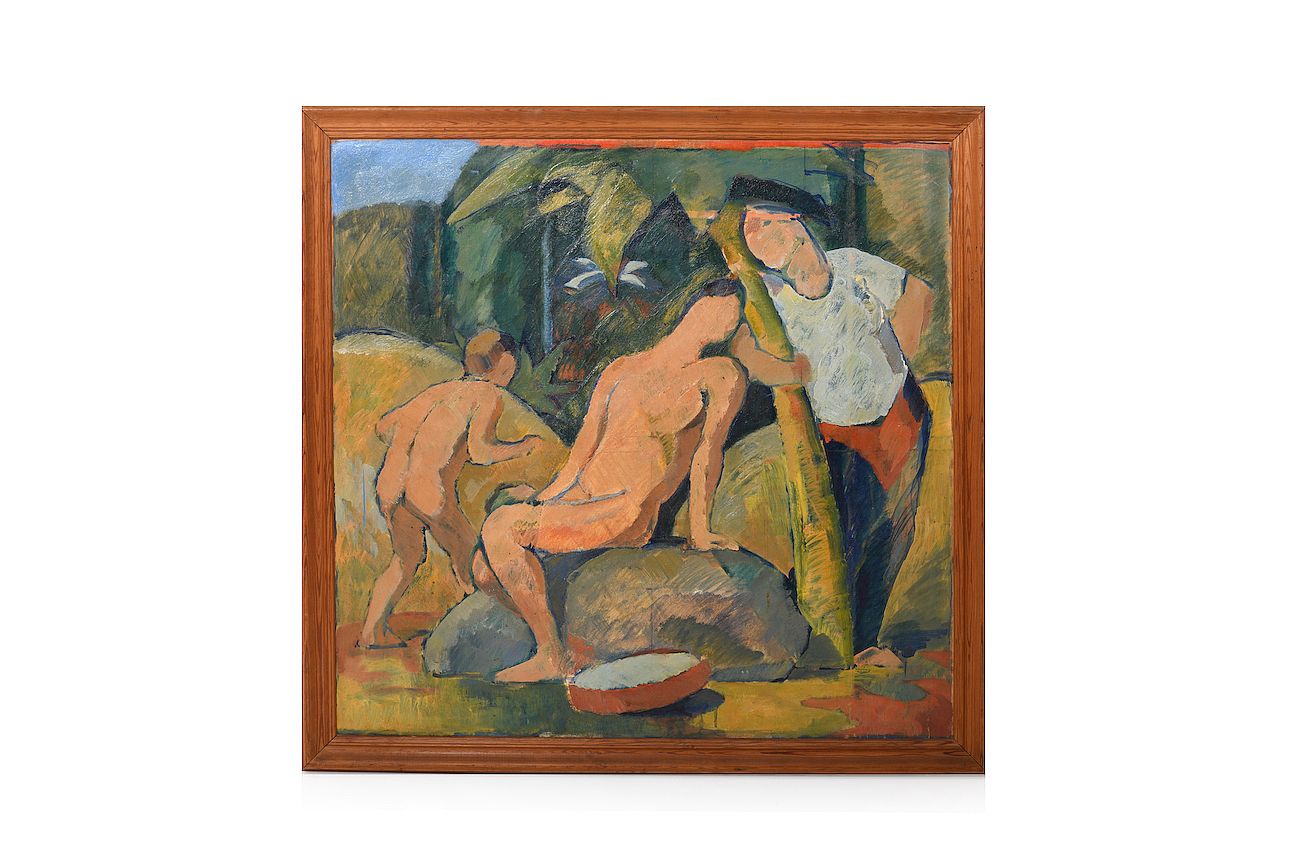 Oil Painting Nude Scene