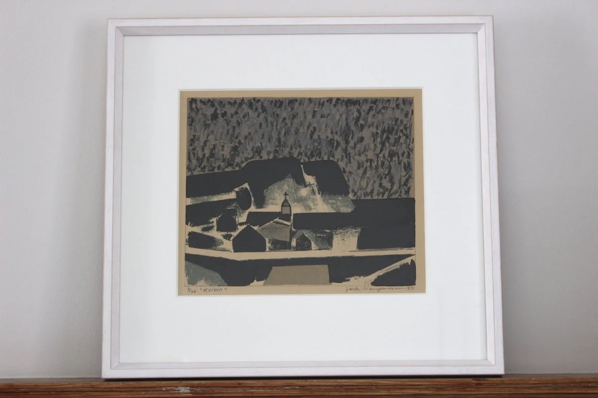 Kvivik Original Print by Jack Kampmann