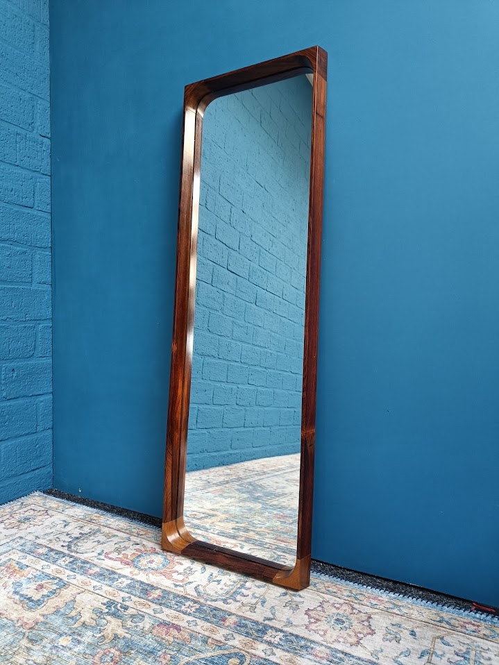 Rosewood Mirror by Niels Clausen