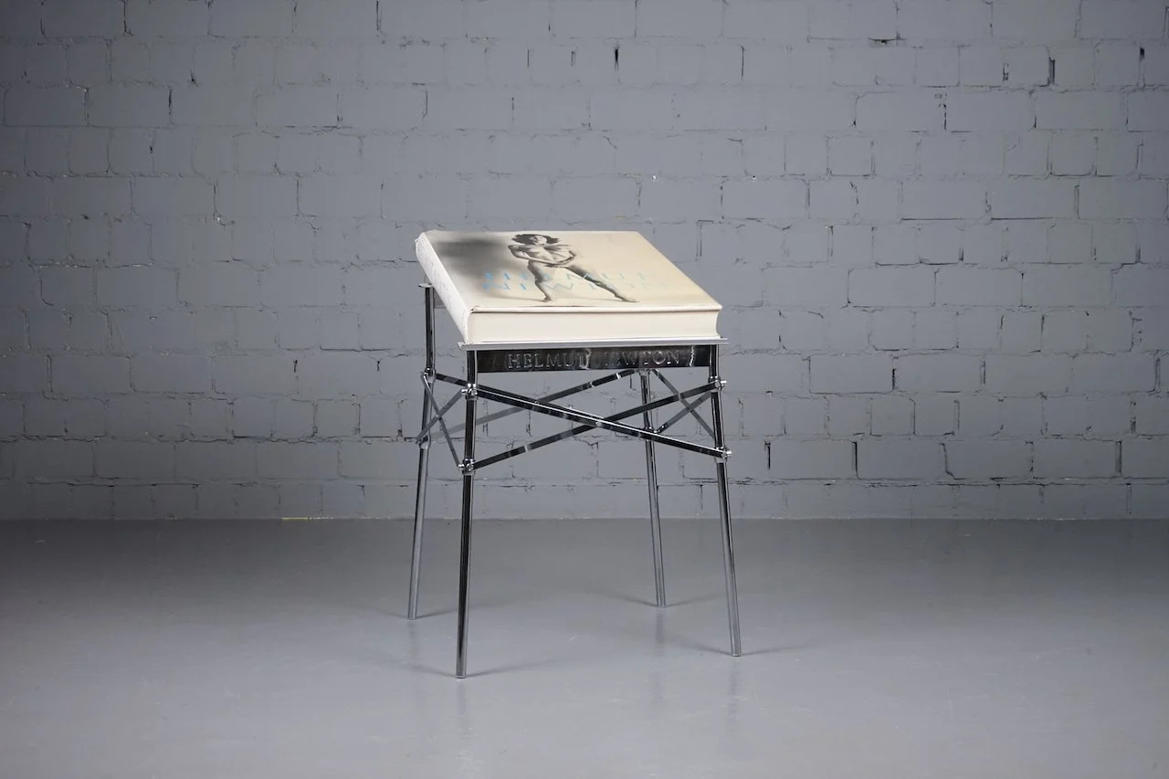 Helmut Newton SUMO Photobook with Starck Stand