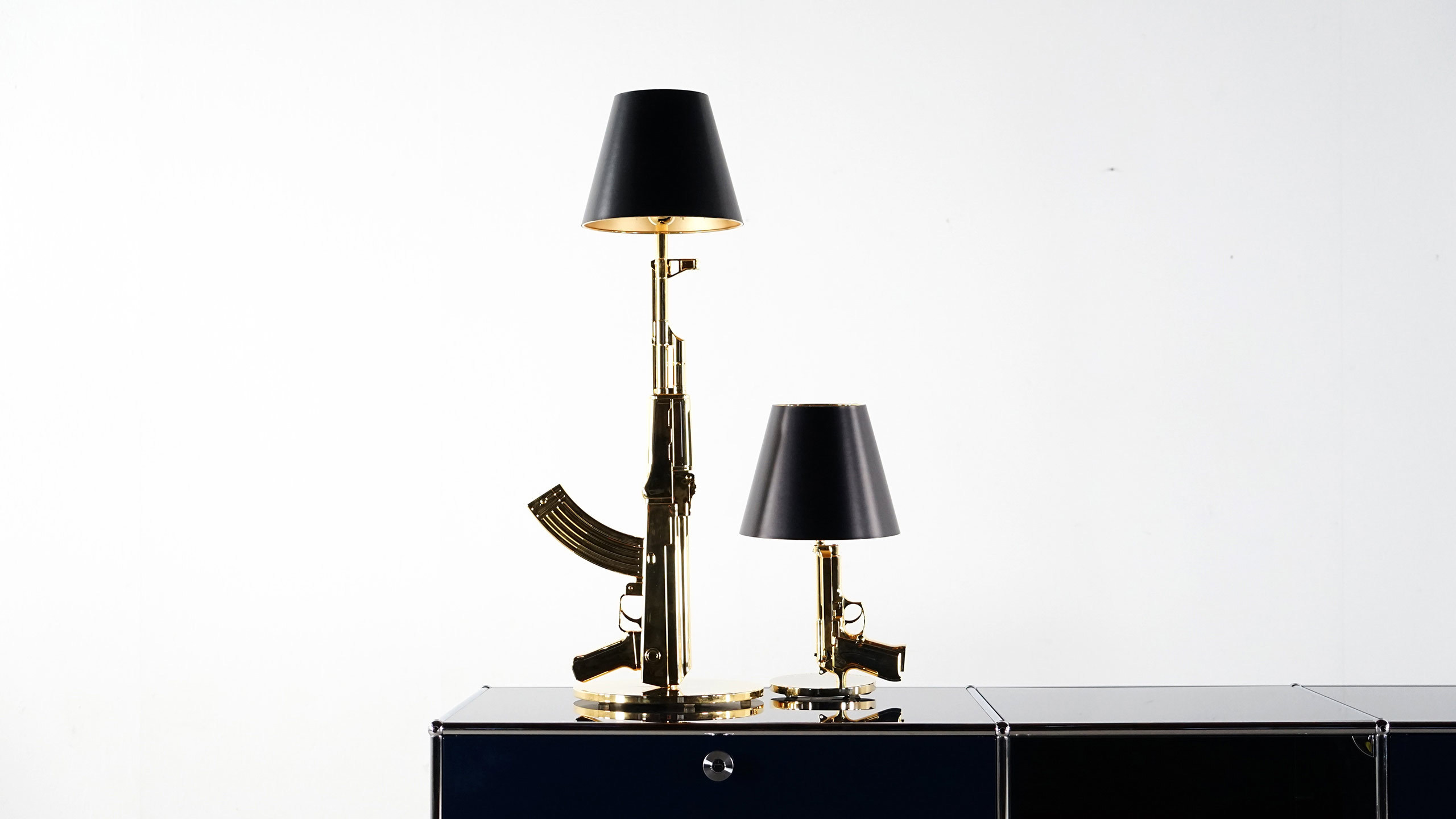 Philippe Starck Gun Lamps for Flos, Pair