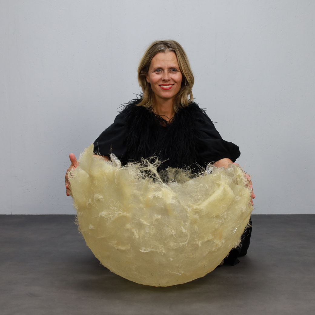 Large Decorative Fiberglass Bowl