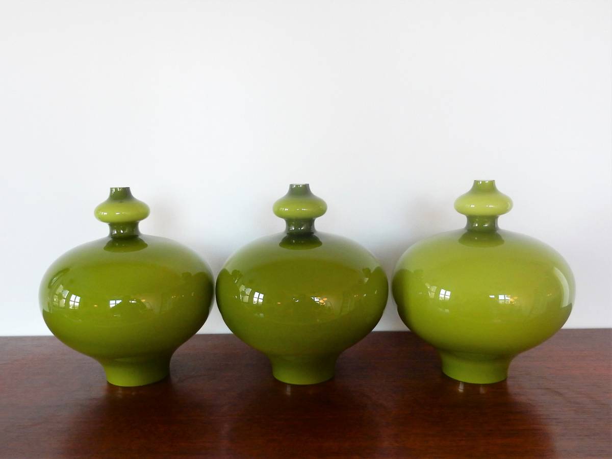 Green Glass Pendant Lamp by Jakobsson