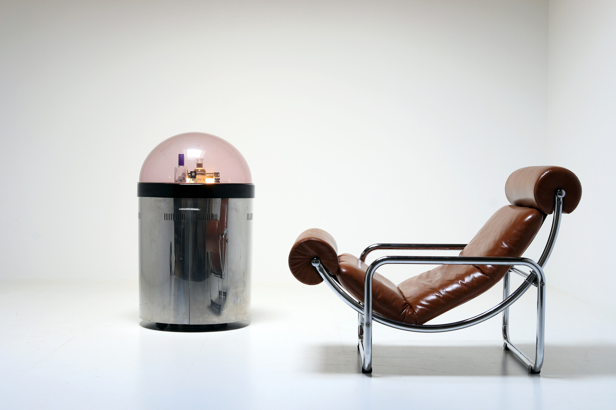 Space Age Mobile Fridge Bar