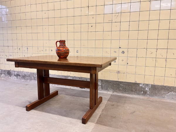 Danish Oak Extendable Dining Table