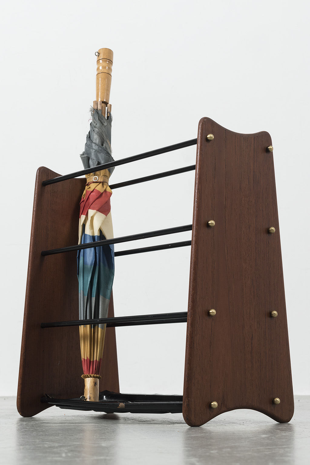 Teak Umbrella Stand