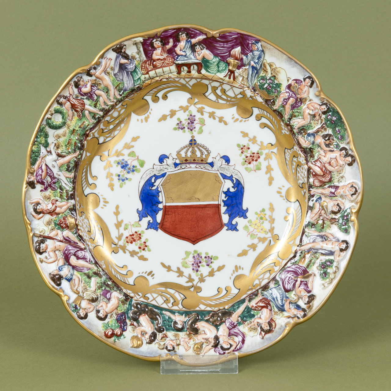 Capodimonte Collector's Plate