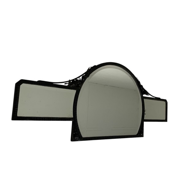 Art Deco mirror with beveled glass