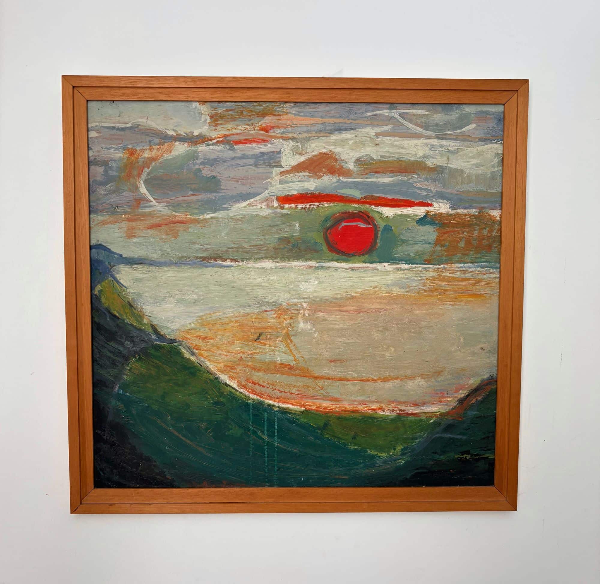 Painting 'Sunset' by Yvonne Kracht