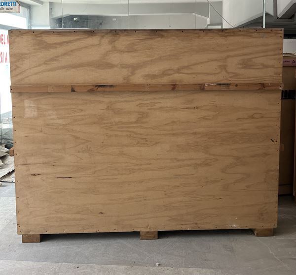 Cassa in legno per imballaggio