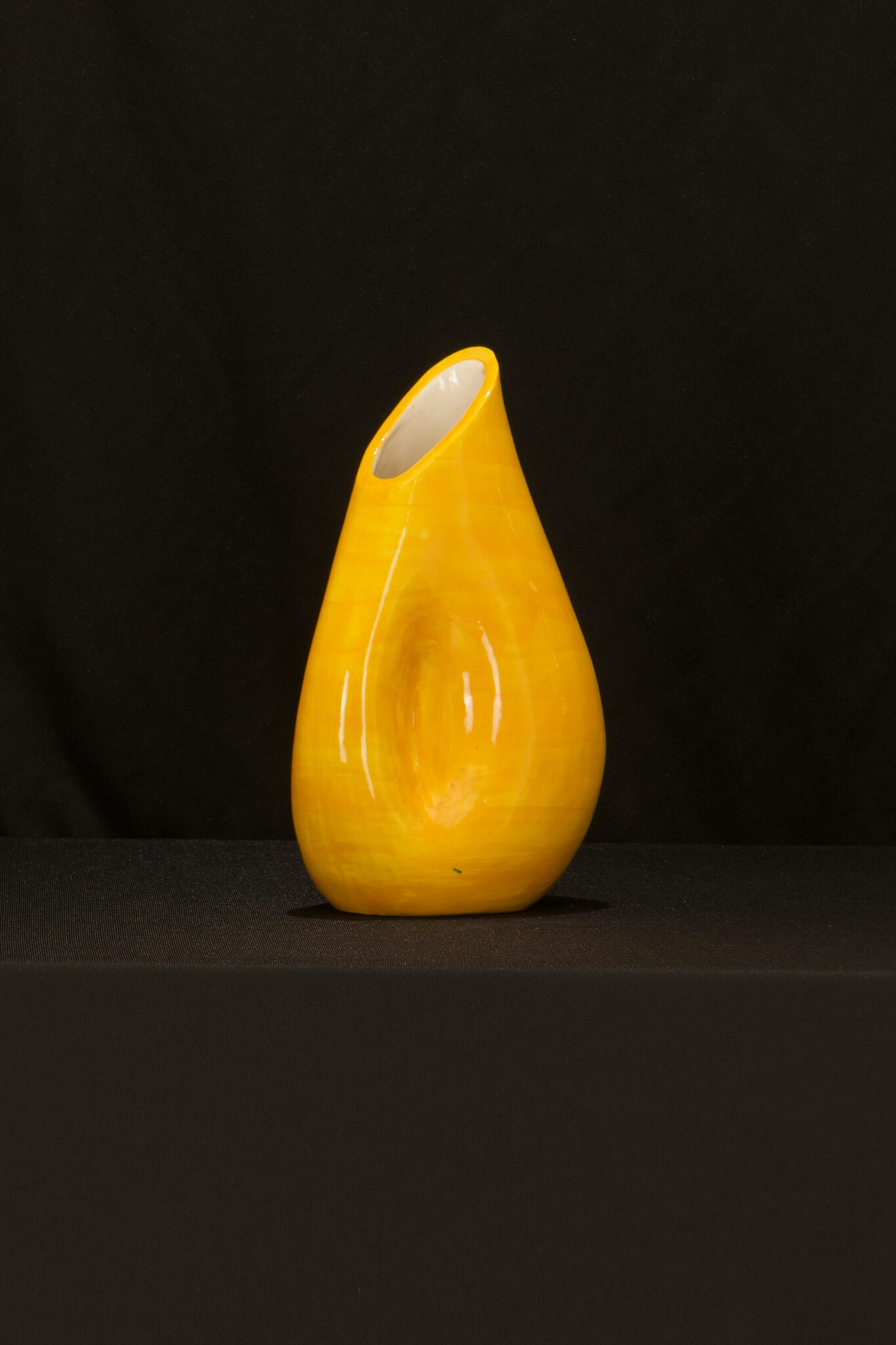 Yellow Ceramic Carafe by l'Anverre