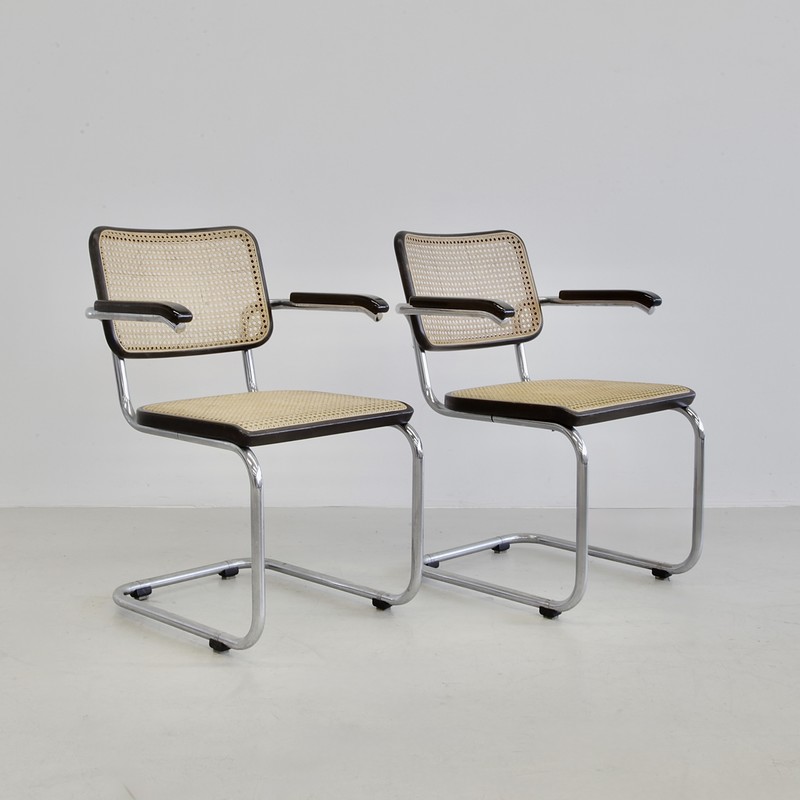 Pair of B64 Cantilever Chairs