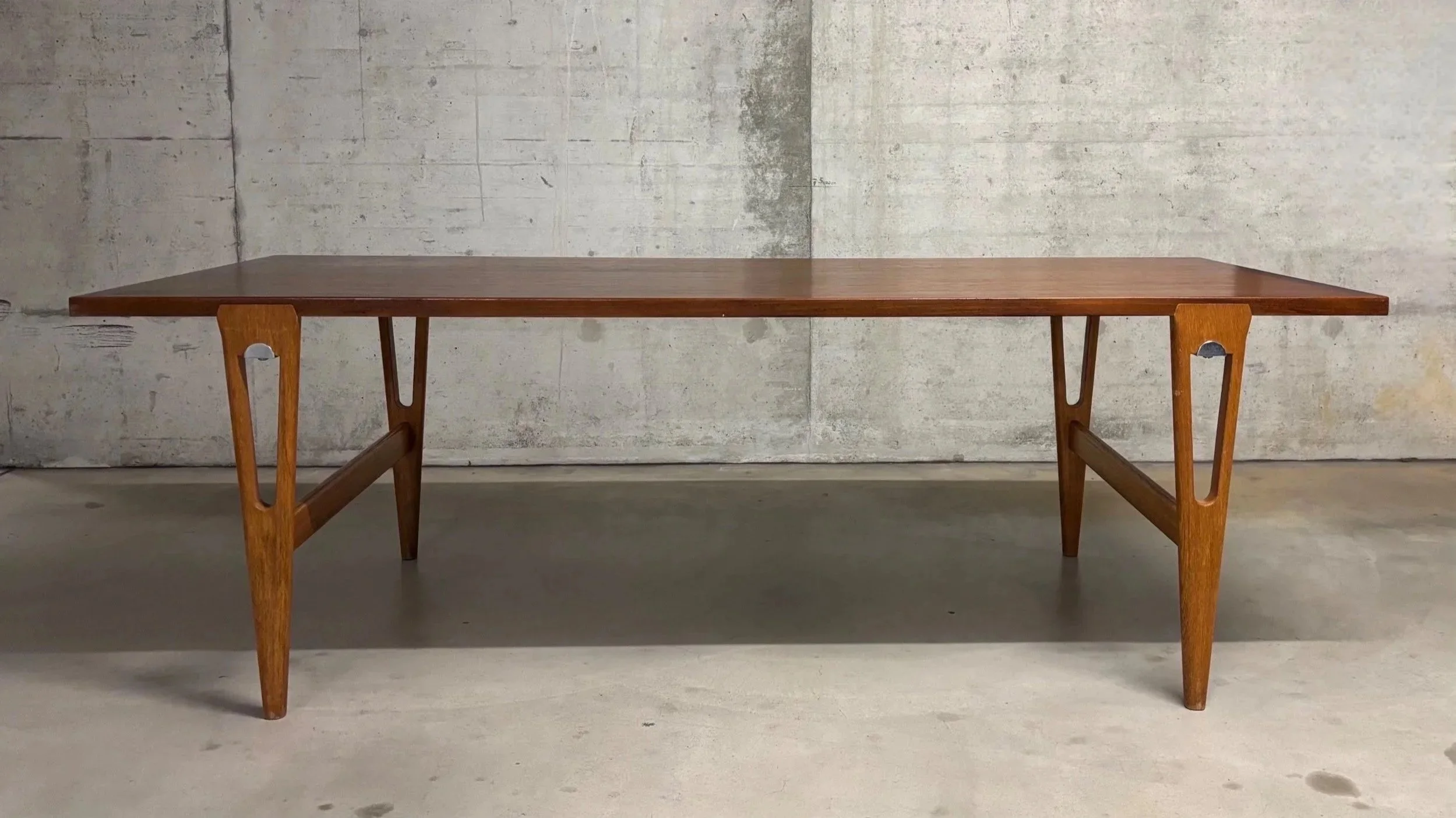 schreibtisch teak design_unbekannt_1960s produktion_unbekannt