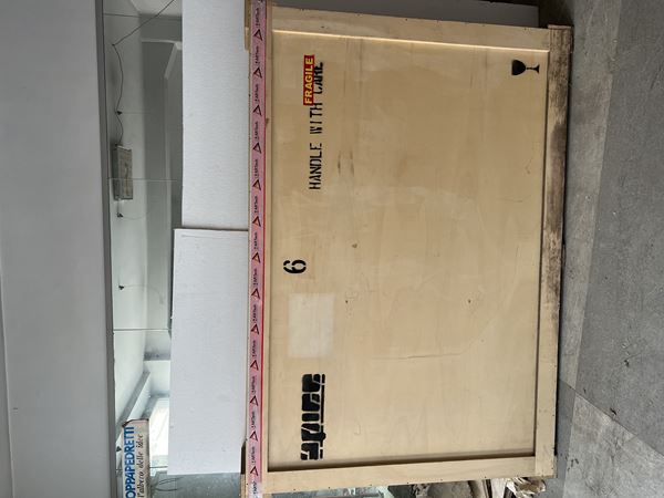 Cassa in legno per imballaggio