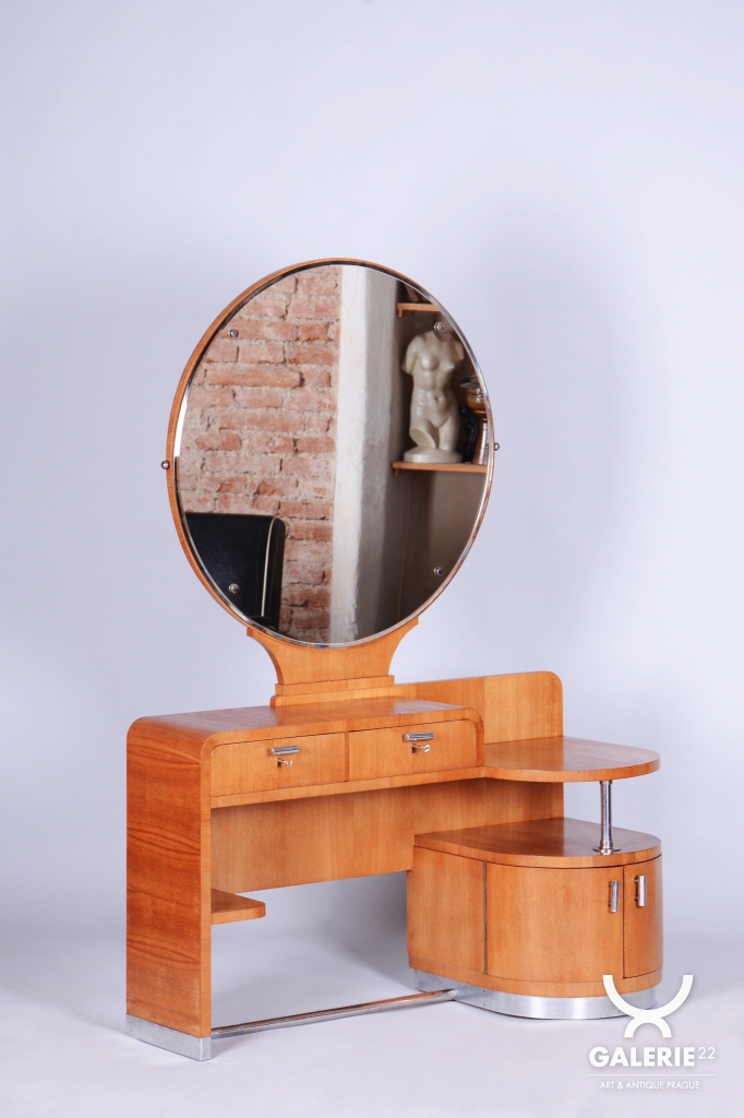 Art Deco Vanity with Mirror