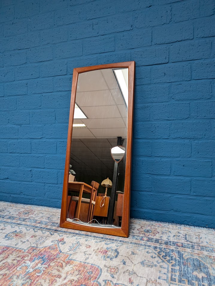Large Vintage Mirror by Aksel Kjersgaard
