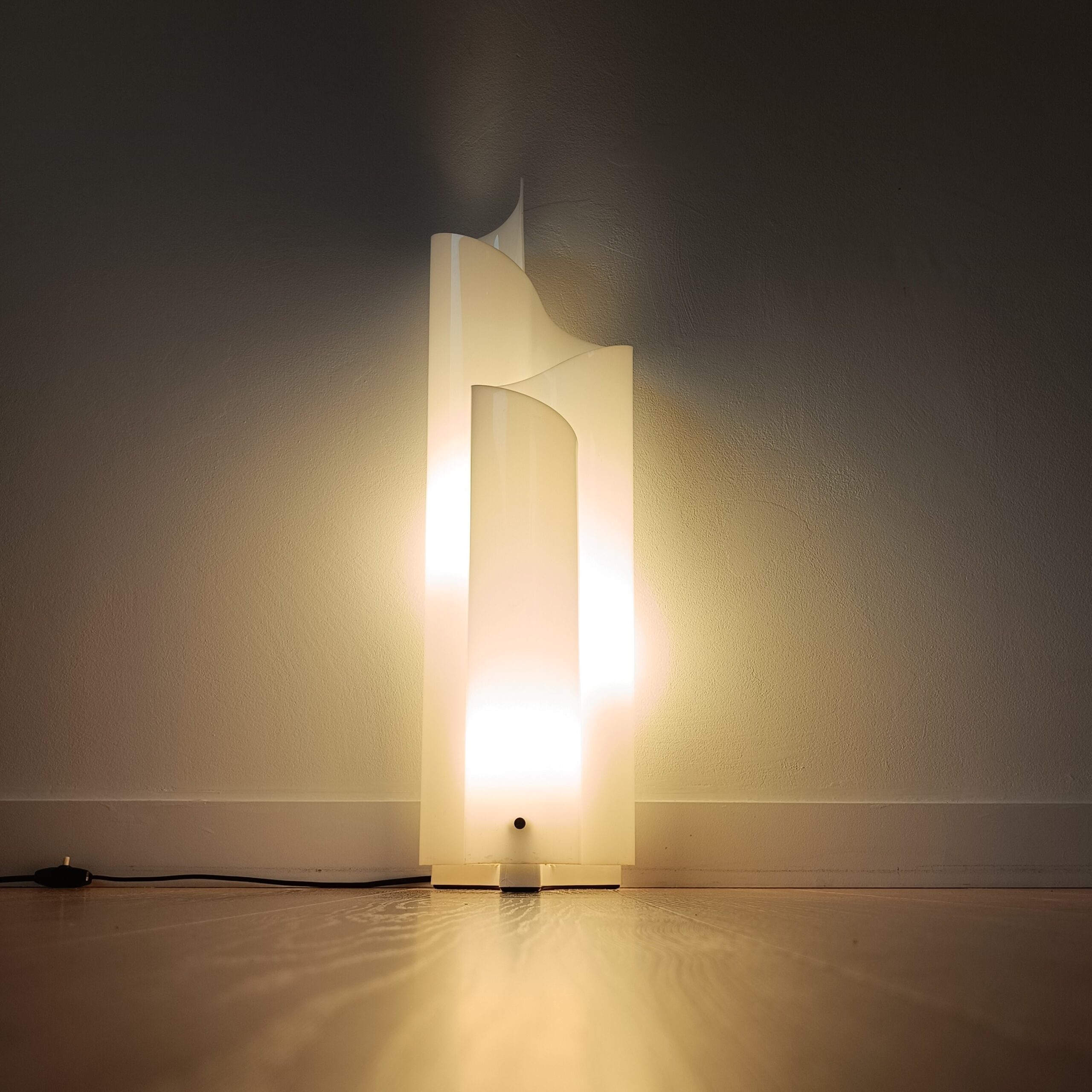 Mezzachimera floor/table lamp by Magistretti