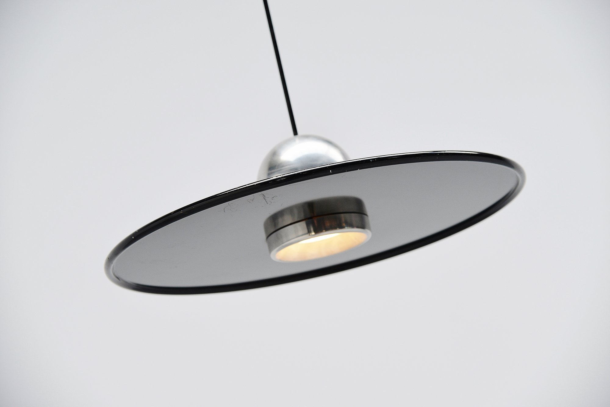 Ettore Sottsass Jr. Stilnovo Chandelier