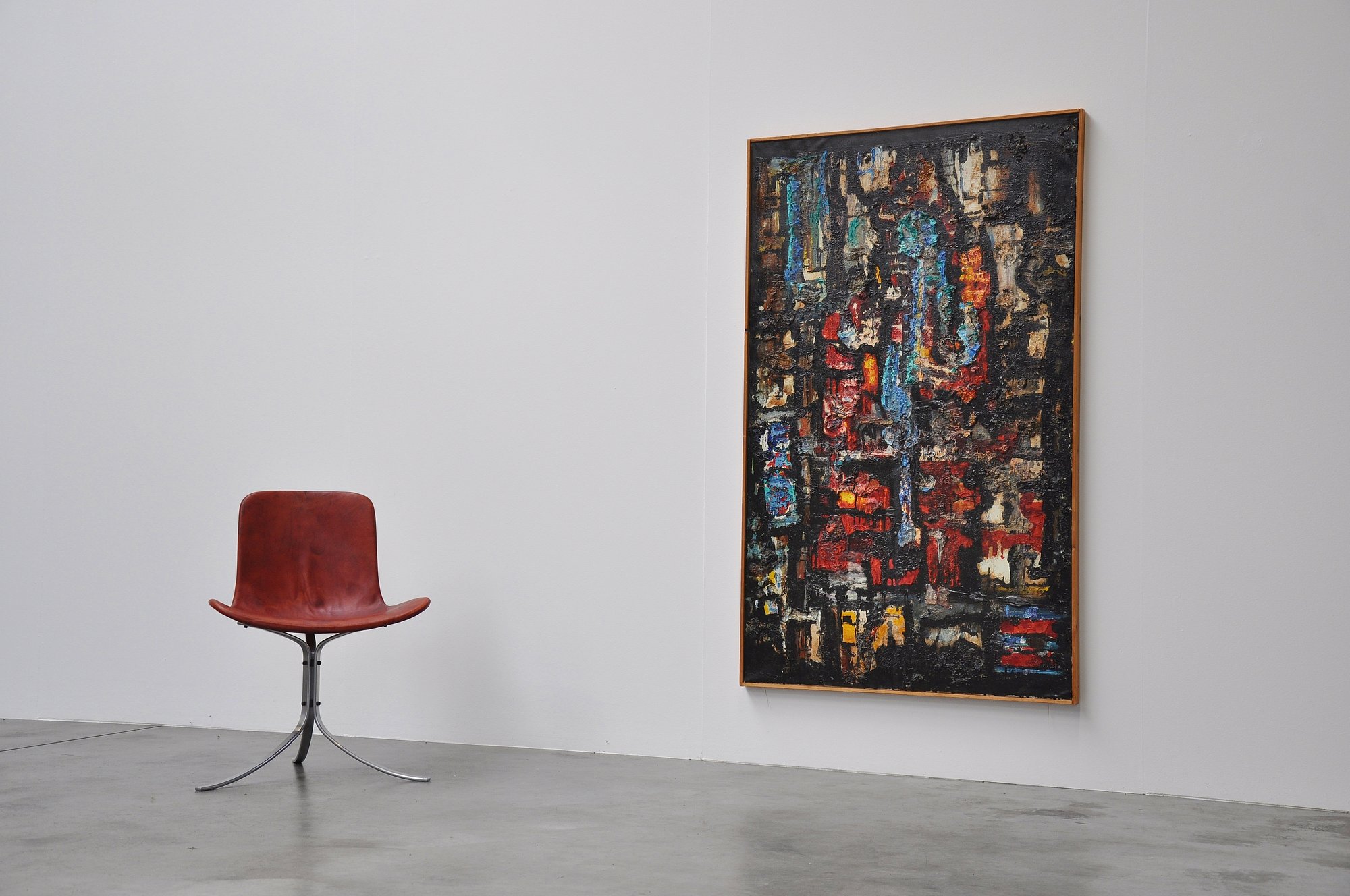 Abstract Modern Painting by A. Oldenhove