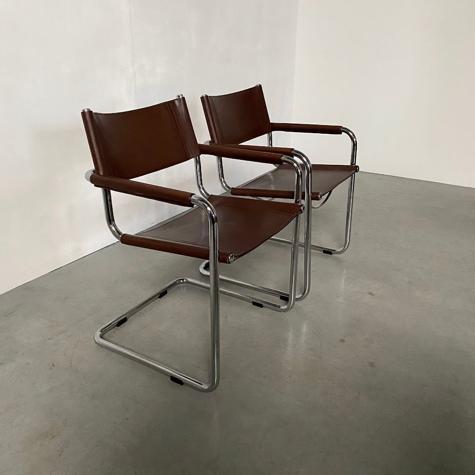 Set of 2 S34 Cantilever Chairs
