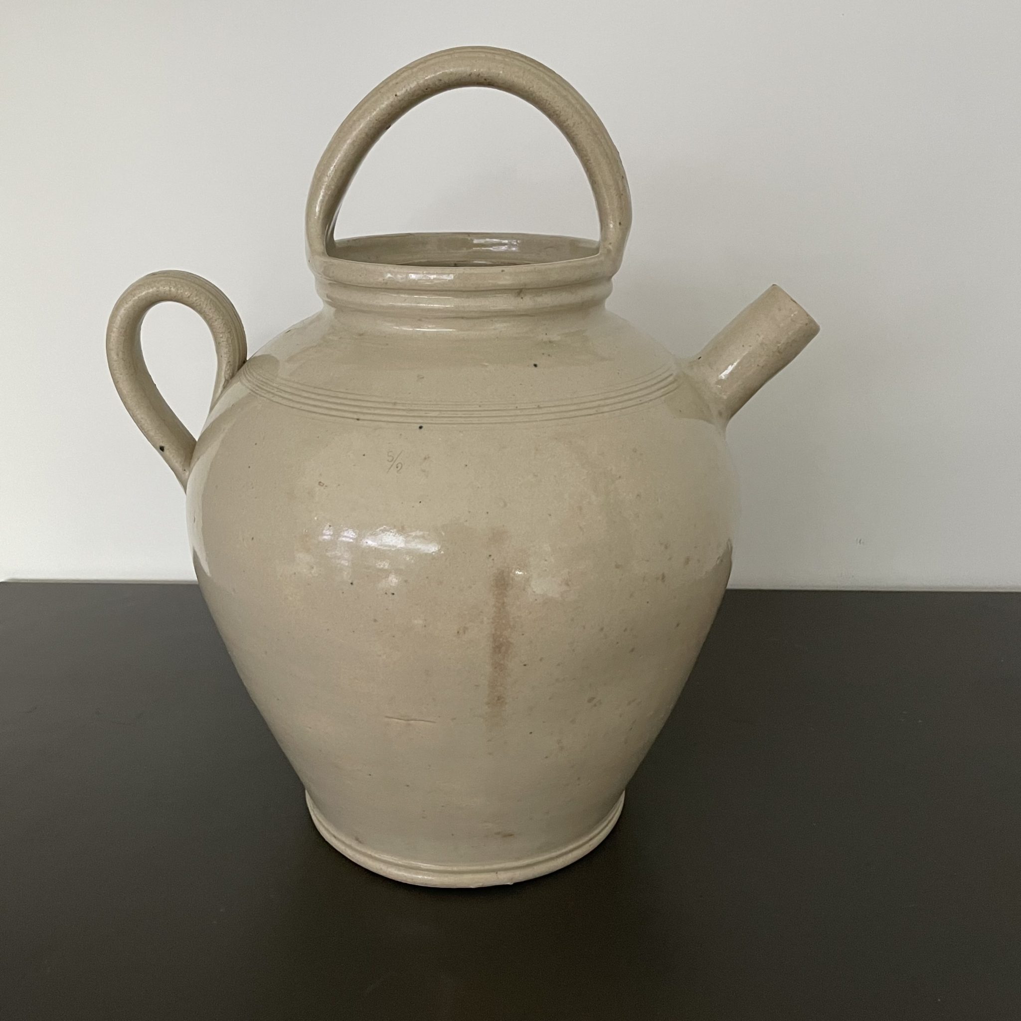 Glazed Clay Jug