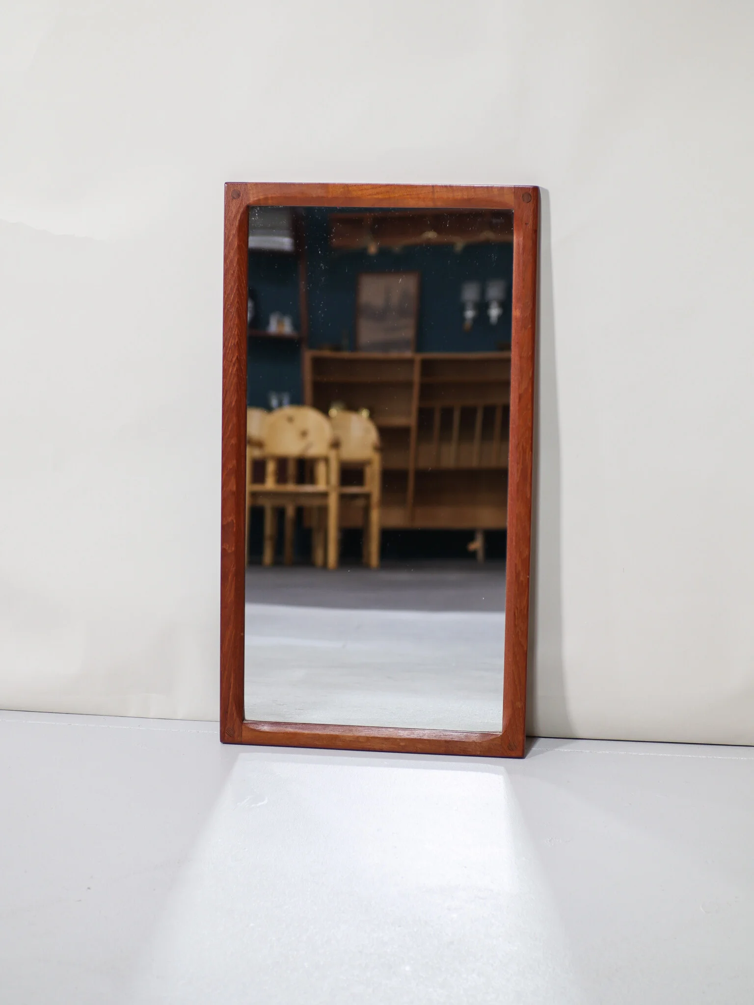 Teak Mirror by Kai Kristiansen