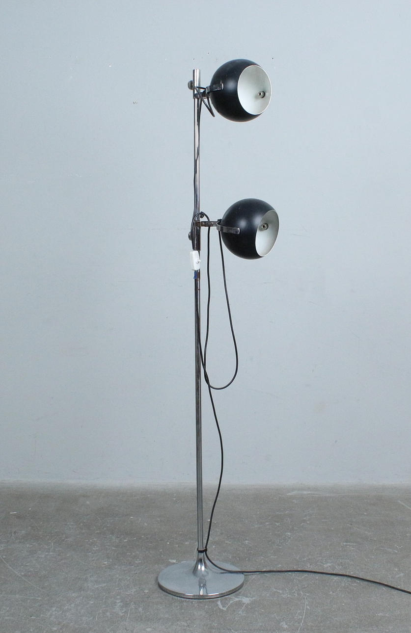 Mid-Century Space Age Eyeball Floor Lamp